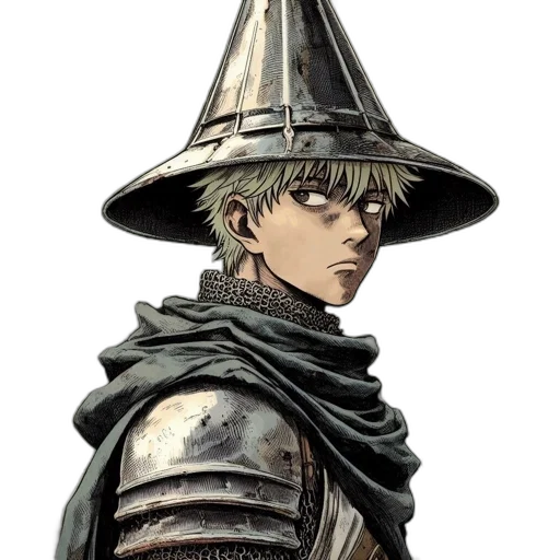 hat, staff, mask, face transparent PNG cut-out