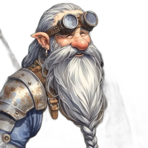 face, staff, dragon, fantasy art transparent PNG cut-out