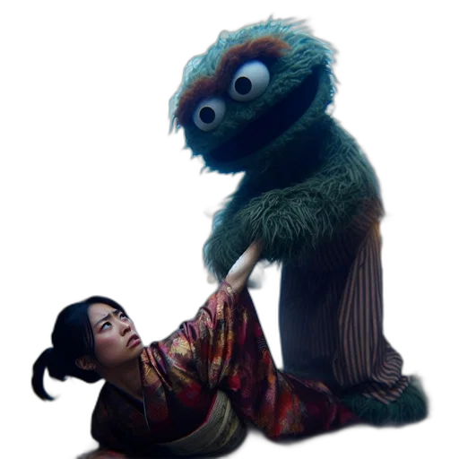 creature, animal, staff, concept art transparent PNG cut-out