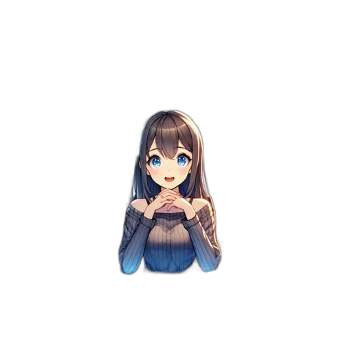dress, jewelry, creature, hair transparent PNG cut-out