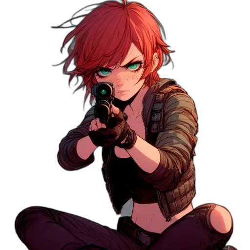 weapon, jacket, staff, pixel art transparent PNG cut-out