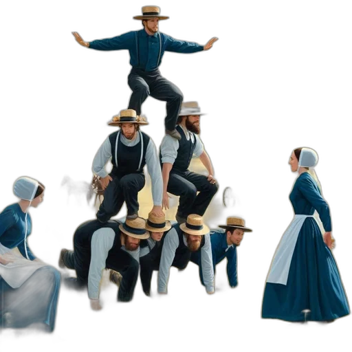 hat, staff, concept art, 3d render transparent PNG cut-out