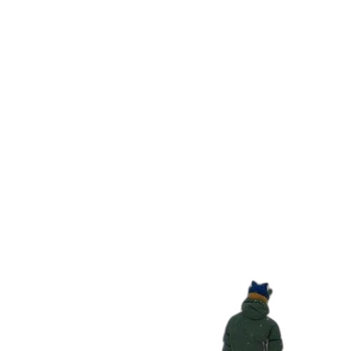 hat, robot, creature, jacket transparent PNG cut-out