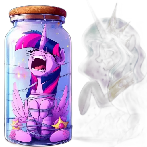 bottle, creature, dragon, dress transparent PNG cut-out