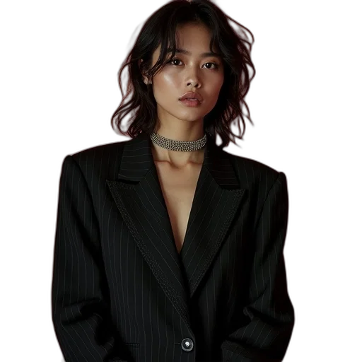 jacket, staff, jewelry, dress transparent PNG cut-out