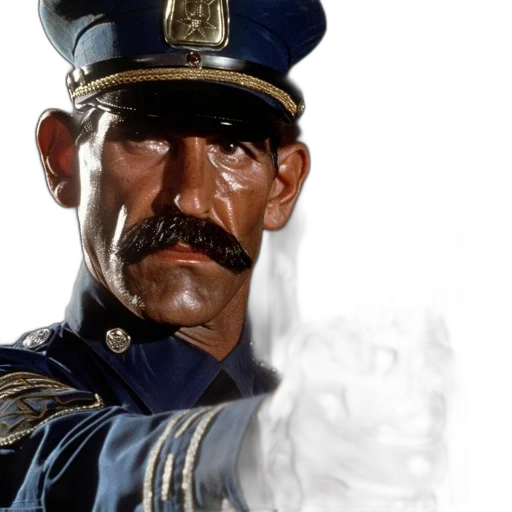 staff, face, weapon, hat transparent PNG cut-out