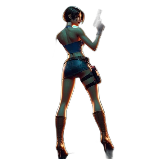 staff, weapon, robot, jacket transparent PNG cut-out
