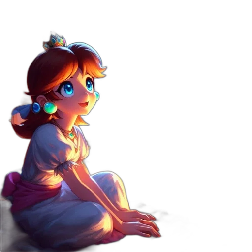 dress, crown, staff, jewelry transparent PNG cut-out