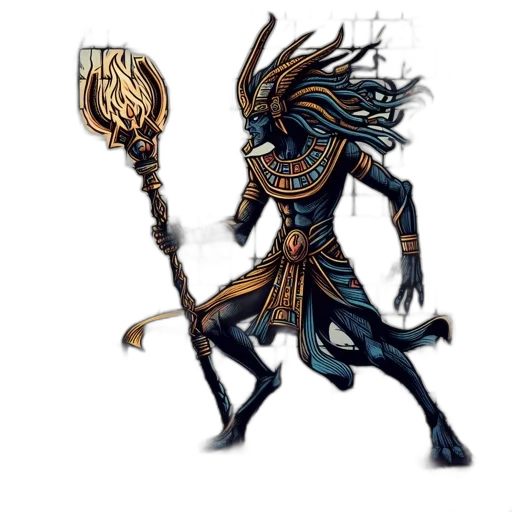 staff, mask, sword, weapon transparent PNG cut-out