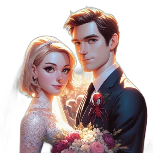 dress, crown, comic book art, concept art transparent PNG cut-out