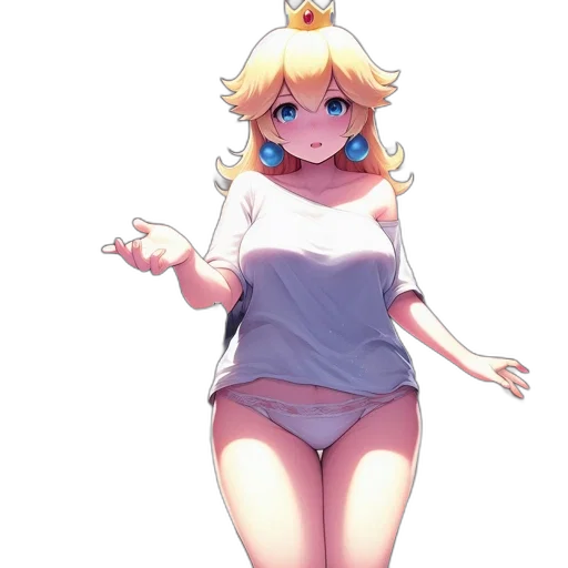dress, robot, staff, creature transparent PNG cut-out