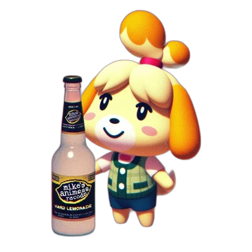 bottle, food, animal, staff transparent PNG cut-out