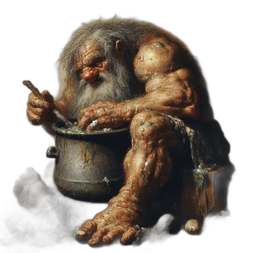 creature, food, concept art, fantasy art transparent PNG cut-out