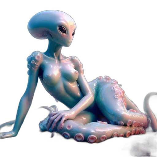 robot, creature, concept art, fantasy art transparent PNG cut-out