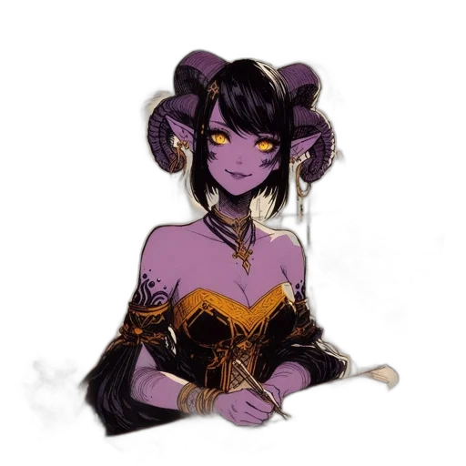 staff, jewelry, mask, fantasy art transparent PNG cut-out