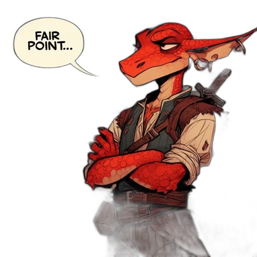 dragon, staff, concept art, comic book art transparent PNG cut-out