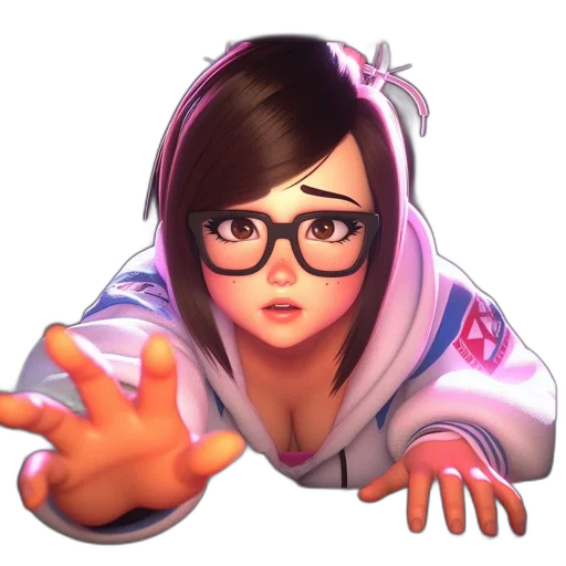 staff, face, jacket, weapon transparent PNG cut-out