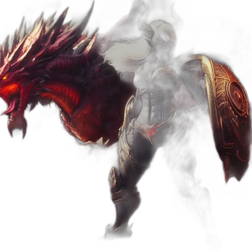 dragon, creature, animal, fantasy art transparent PNG cut-out