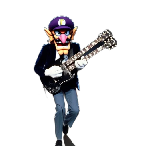 weapon, robot, staff, jacket transparent PNG cut-out