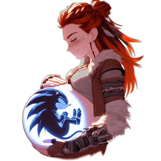 dragon, staff, weapon, fantasy art transparent PNG cut-out