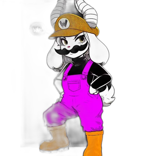 staff, mask, hat, robot transparent PNG cut-out