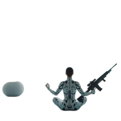 weapon, robot, furniture, jewelry transparent PNG cut-out