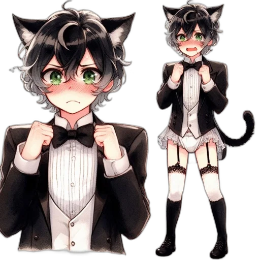 staff, anime, pixel art, concept art transparent PNG cut-out