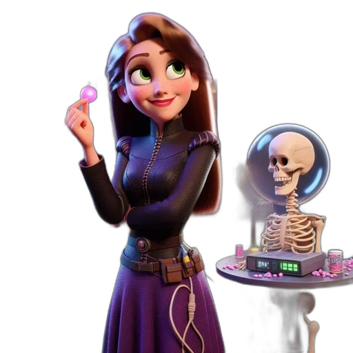jewelry, dress, robot, staff transparent PNG cut-out