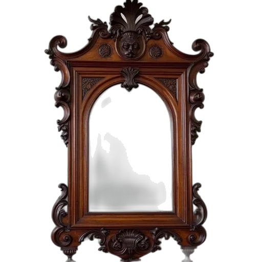 furniture, face, crown, mask transparent PNG cut-out