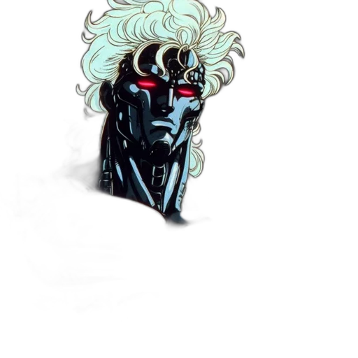 mask, crown, hair, face transparent PNG cut-out