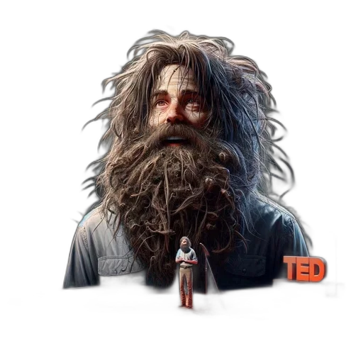 hair, concept art, 3d render, fantasy art transparent PNG cut-out