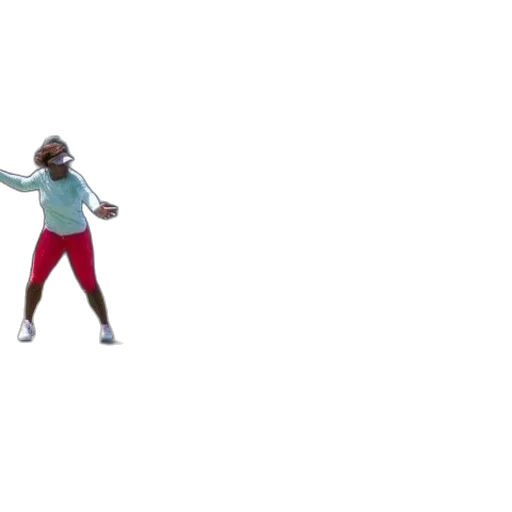 tennis, player, about, serve transparent PNG cut-out