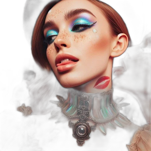 face, jewelry, mask, robot transparent PNG cut-out