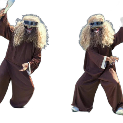 creature, animal, mask, staff transparent PNG cut-out