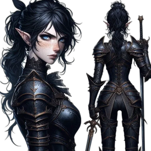 sword, fantasy art, concept art, comic book art transparent PNG cut-out