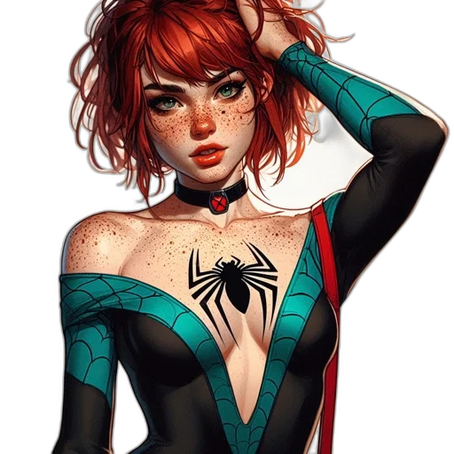 dress, comic book art, fantasy art, concept art transparent PNG cut-out