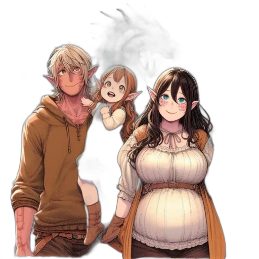 staff, dress, concept art, pixel art transparent PNG cut-out