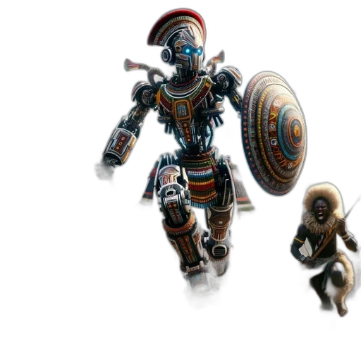 robot, weapon, creature, concept art transparent PNG cut-out