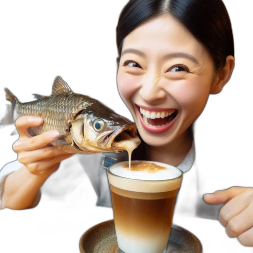 food, animal, photorealistic, 3d render transparent PNG cut-out