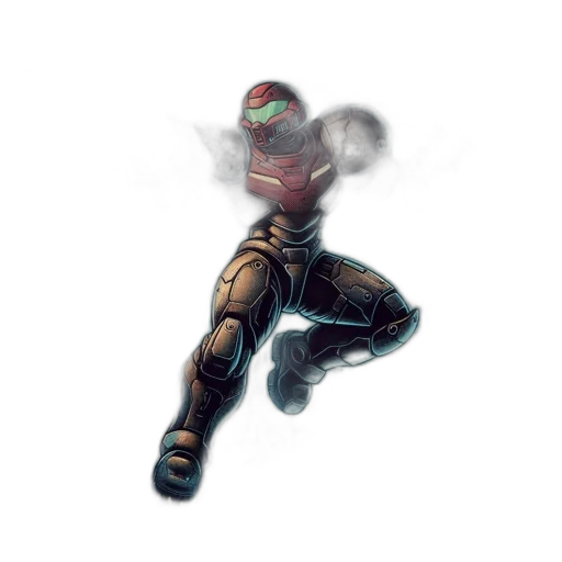robot, weapon, staff, mask transparent PNG cut-out