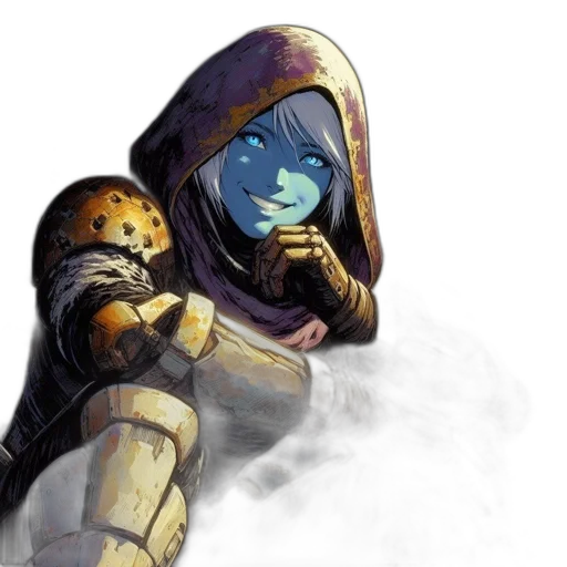 robot, mask, face, concept art transparent PNG cut-out