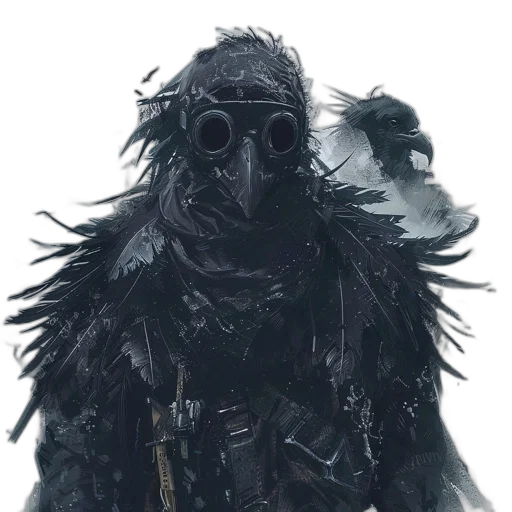 mask, creature, jacket, animal transparent PNG cut-out