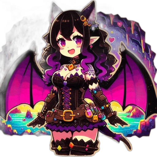 dragon, staff, pixel art, fantasy art transparent PNG cut-out