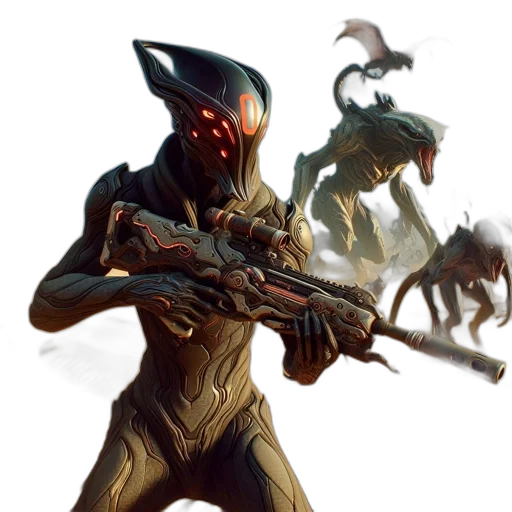 creature, weapon, staff, concept art transparent PNG cut-out