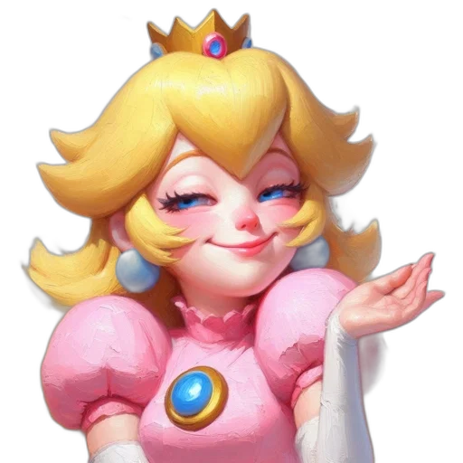 crown, dress, face, staff transparent PNG cut-out