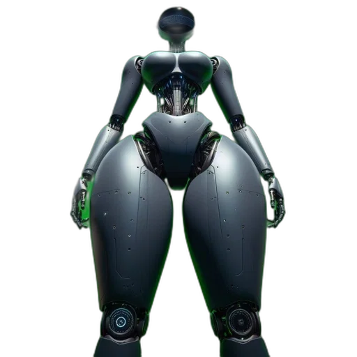 robot, dress, creature, concept art transparent PNG cut-out