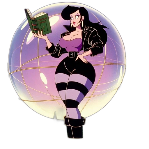 comic book art, cartoon, concept art, cyberpunk transparent PNG cut-out