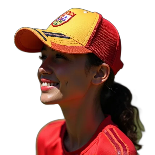 hat, staff, face, photorealistic transparent PNG cut-out
