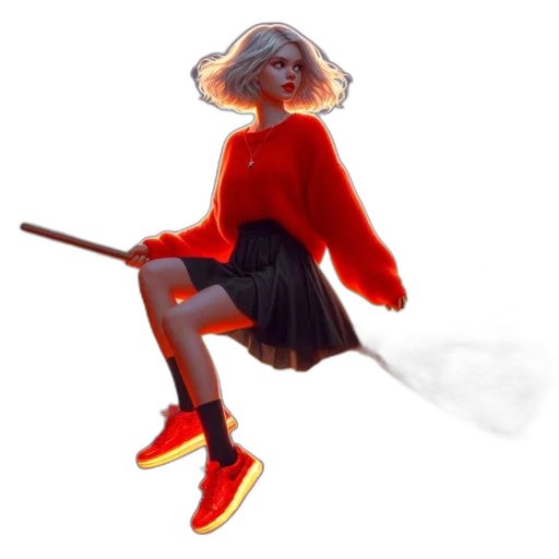 shoes, staff, dress, umbrella transparent PNG cut-out