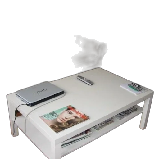 furniture, robot, 3d render, cozy transparent PNG cut-out